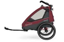 Qeridoo Sportrex 2 Fahrradanhänger Cayenne Red 2023 Limitiertes Design -Roba Verkäufe 2024 003 sportrex2 2023 cr trailer 2500px rgb