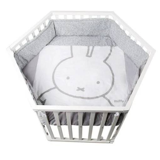 Roba Laufgitter Miffy Weiß, 6-eckig, 120 Cm -Roba Verkäufe 2024 0232ws210 laufgitter f 01 1