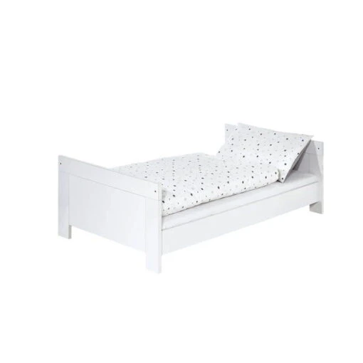 Schardt Nordic White Sparset Mit Umbauseiten Wickelkommode & Babybett - Dekor Weiß -Roba Verkäufe 2024 04 254 02 00 nordic white kinderbett 70x140cm umgebaut zum juniorbett gr 3