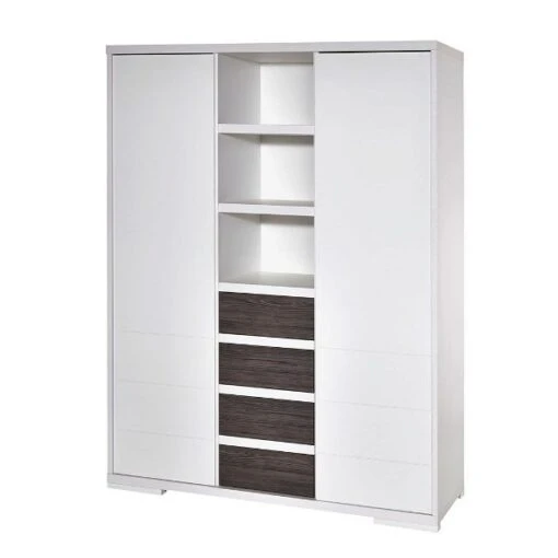 Schardt Maxx Fleetwood Kleiderschrank 2T + 4S Weiß/Fleetwood -Roba Verkäufe 2024 06 863 32 02 maxx fleetwood schrank 5