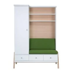 Schardt Holly Nature Kleiderschrank-Kombi Schrank Und Wickelkommode | Umbaubar -Roba Verkäufe 2024 06 921 02 01 holly nature schrank und sitzbank 1 3