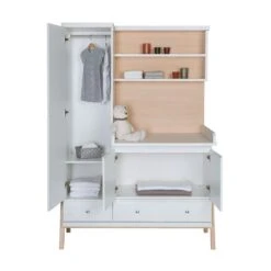 Schardt Holly Nature Kleiderschrank-Kombi Schrank Und Wickelkommode | Umbaubar -Roba Verkäufe 2024 06 921 02 01 holly nature schrank und wickelkommode 2 3