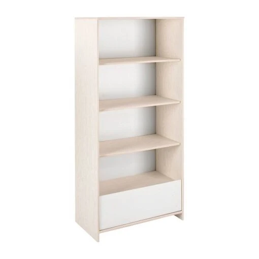 Schardt Capri White Standregal MDF Weiß/Willow 4 Fächer, 1 Schubkasten -Roba Verkäufe 2024 07 250 11 00 capri white regal 4