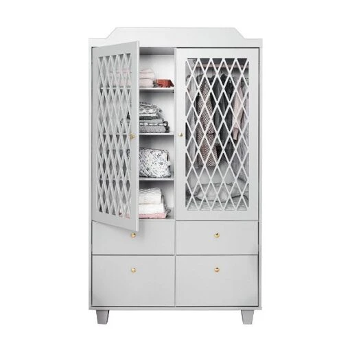 Cam Cam Copenhagen Harlekin Kleiderschrank Hellgrau -Roba Verkäufe 2024 2005a harlequinwardrobe 40 grey 1