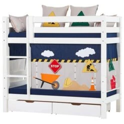 Hoppekids Etagenbett ECO Luxury 70x160 Cm Mit Gerader Leiter & Absturzsicherung -Roba Verkäufe 2024 22 32 005 1