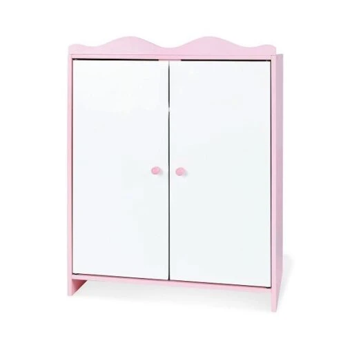 Pinolino Puppenschrank Jasmin MDF, Weiß Und Rosa Lackiert -Roba Verkäufe 2024 253416 gr 1