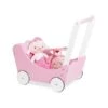 Pinolino Puppenwagen Jasmin Rosa/weiß Komplett Inkl. Bettzeug - Zum Aktionspreis -Roba Verkäufe 2024 263412 gr 2