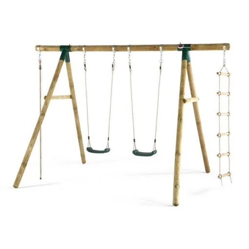 Plum Holz Schaukelset Gibbon Aus Hochwertigem, Nachhaltig Angebautem Holz -Roba Verkäufe 2024 27012 plum gibbon wooden swing set 1