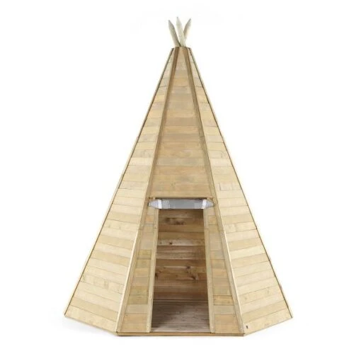 Plum Holz Tipi Hideaway 330 Aus Hochwertigem, Nachhaltig Angebautem Holz -Roba Verkäufe 2024 27625aa108 grand wooden teepee hideaway 1