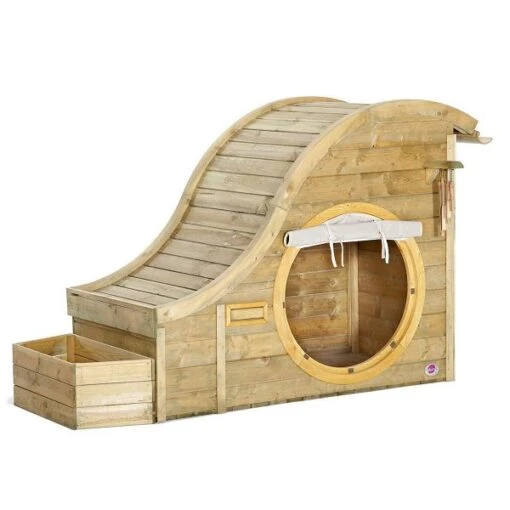 Plum Discovery Nature Play Hideaway Aus Hochwertigem, Nachhaltig Angebautem Holz -Roba Verkäufe 2024 27657aa69 plum discovery nature play hideaway roof 1