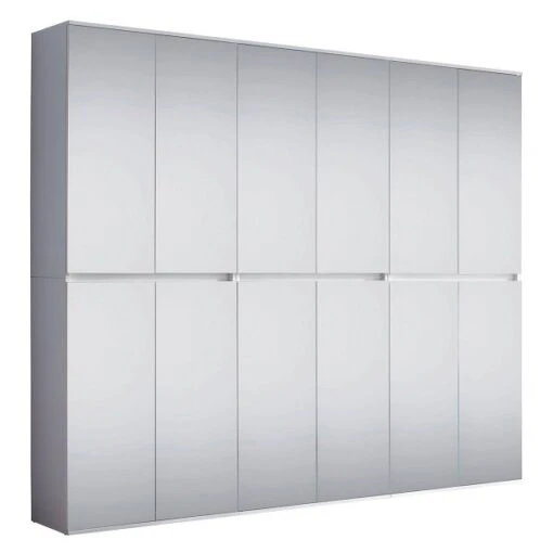 Trendteam Mirror Spiegelgarderobenschrank Weiß Melamin | 222 Cm -Roba Verkäufe 2024 30502