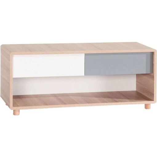 VOX Evolve TV-Bank Oak/white/grey -Roba Verkäufe 2024 4002835 3