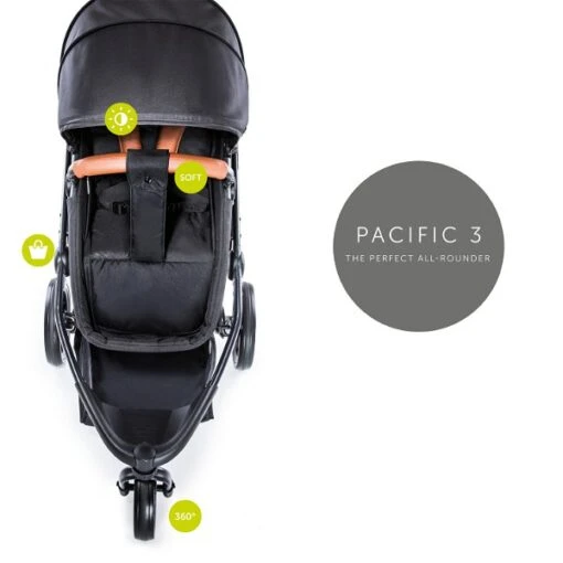 Hauck Pacific 3 Shop N Drive Kinderwagen Bundle -Roba Verkäufe 2024 4007923309162.pt10.pacific 3 shop n drive caviar