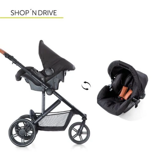 Hauck Pacific 3 Shop N Drive Kinderwagen Bundle -Roba Verkäufe 2024 4007923309162.pt19.pacific 3 shop n drive caviar