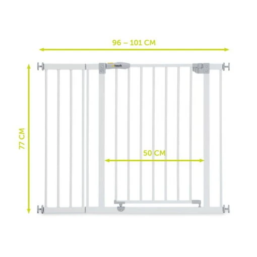 Hauck Open N Stop + 21cm Extension Schutzgittererweiterung -Roba Verkäufe 2024 4007923597231.pt01.open n stop 21cm extension white white