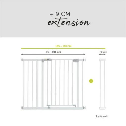 Hauck Open N Stop + 21cm Extension Schutzgittererweiterung -Roba Verkäufe 2024 4007923597231.pt02.open n stop 21cm extension white white