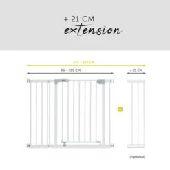 Hauck Open N Stop + 21cm Extension Schutzgittererweiterung -Roba Verkäufe 2024 4007923597231.pt03.open n stop 21cm extension white white