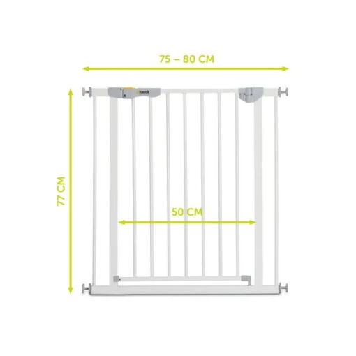 Hauck Autoclose N Stop Schutzgitter -Roba Verkäufe 2024 4007923597255.pt12.autoclose n stop white