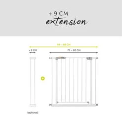 Hauck Stop N Safe 2 Schutzgitter -Roba Verkäufe 2024 4007923597354.pt05.stop n safe 2 white