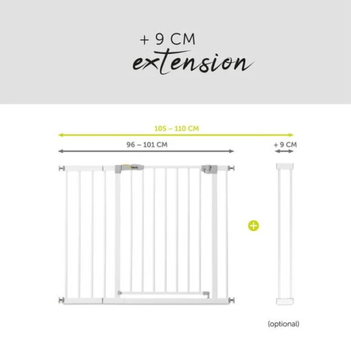 Hauck Stop N Safe 2 + 21cm Ext. Schutzgittererweiterung -Roba Verkäufe 2024 4007923597378.pt04.stop n safe 2 incl. 21cm