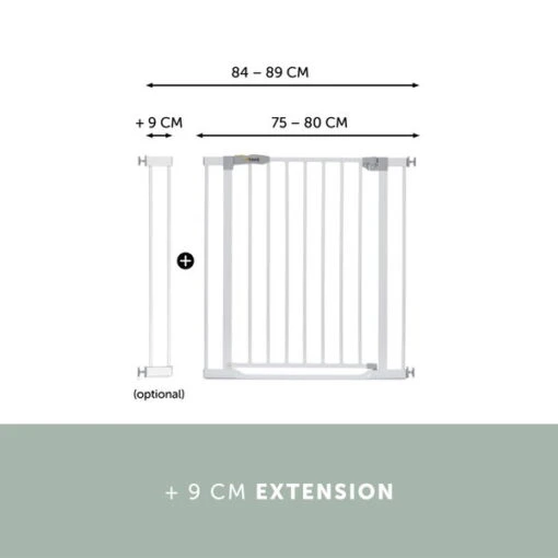 Hauck Clear Step Gate Schutzgitter -Roba Verkäufe 2024 4007923597422.pt08.clear step gate white