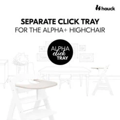 Hauck Alpha Click Tray Esstablett Speckle -Roba Verkäufe 2024 4007923661659.pt01.alpha click tray beige