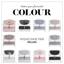 Hauck Highchair Pad Deluxe Sitzauflage -Roba Verkäufe 2024 4007923667590.pt04.highchair pad deluxe stretch grey