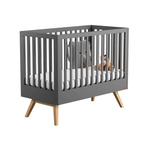 VOX Nature Babybett 70x140 Grau/eiche -Roba Verkäufe 2024 4016043