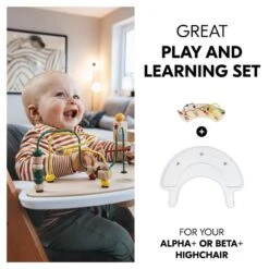 Hauck Alpha Play Moving Set Spielbrett Mit Motorikschleife Für Den Alpha+ Water Animals -Roba Verkäufe 2024 4894352808003.pt02.alpha play moving set white