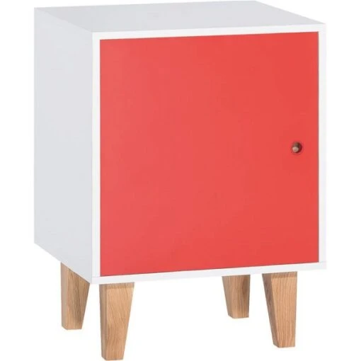 VOX Concept 1-türiger Kleiner Schrank White/red -Roba Verkäufe 2024 5010751