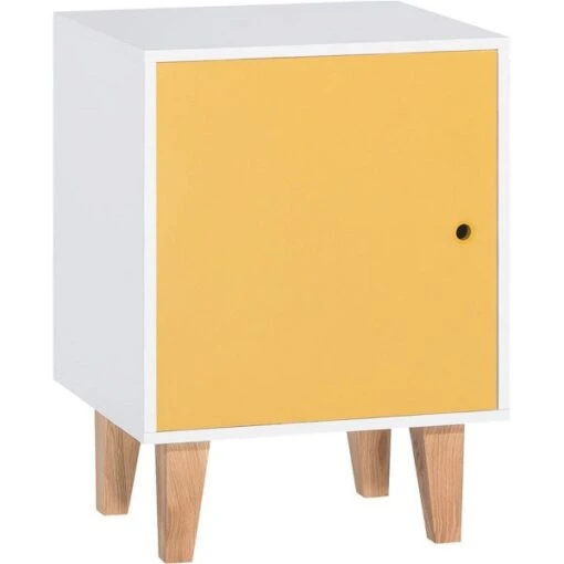 VOX Concept 1türiger Kleiner Schrank White/saffron -Roba Verkäufe 2024 5010753