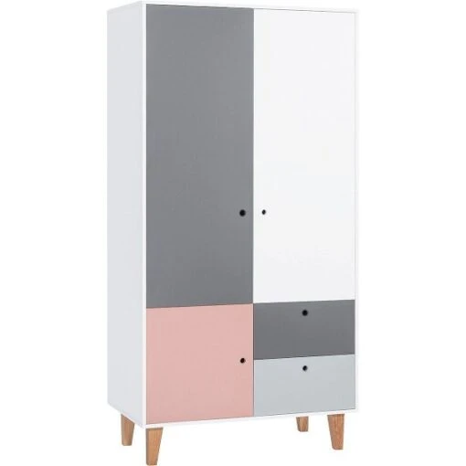 VOX Concept Jugendzimmer 2türig Pink White/grey/graphite -Roba Verkäufe 2024 5020017 concept szafa 2drzwiowa 0024 roz