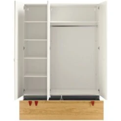 Hülsta Now! Minimo Kleiderschrank 3türig Schublade In Schneeweiß/Natureiche -Roba Verkäufe 2024 51236 huelsta now minimo 161278f4 gr 10