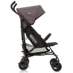 Graco Travelite Buggy Black & Grey Stufenlos Verstellbare Rückenlehne -Roba Verkäufe 2024 6bf999bgreu graco emea travelite blackgrey profile