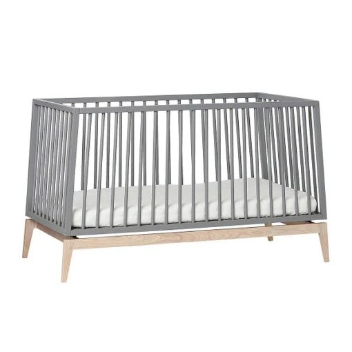 Leander Luna Babybett 70x140 Cm Grau/Eiche -Roba Verkäufe 2024 720140 09 leander luna babycot 140x70cm grey oak 7 1