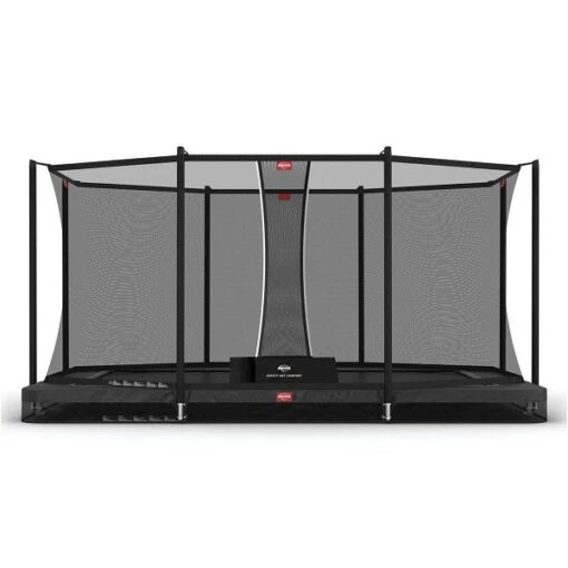 Berg Ultim Favorit InGround 330 Trampolin Grau Mit Sicherheitsnetz Comfort -Roba Verkäufe 2024 8715831