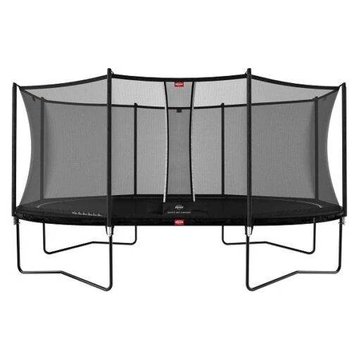 Berg Grand Favorit Regular 520 Trampolin Schwarz Mit Sicherheitsnetz Comfort -Roba Verkäufe 2024 8715839076714 berg grand favorit regular 520 black safety net comfort