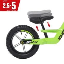 Berg Biky Cross Green Laufrad -Roba Verkäufe 2024 8715839077797 05 berg biky crossgreen zadelverstelling