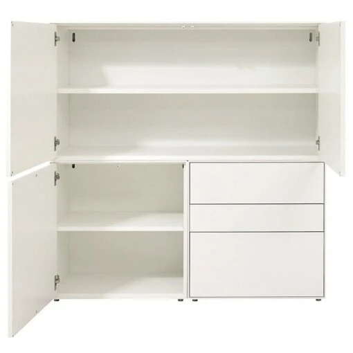 Now! By Hülsta Easy Highboard 128x128x45 Cm 3-teilig -Roba Verkäufe 2024 980063 huelsta now easy 160120f4 gr 1