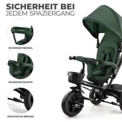 Kinderkraft AVEO Dreirad Mystic Green -Roba Verkäufe 2024 aveo mystic green g7 de