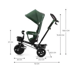 Kinderkraft AVEO Dreirad Mystic Green -Roba Verkäufe 2024 aveo mystic green g9