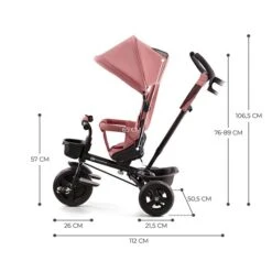 Kinderkraft AVEO Dreirad Rose Pink -Roba Verkäufe 2024 aveo rose pink 9