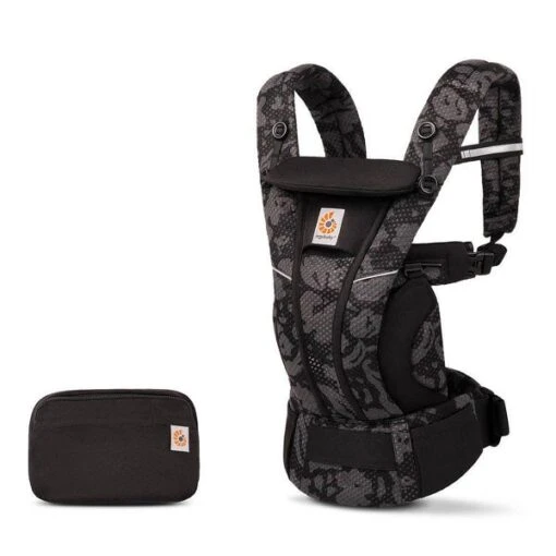 Ergobaby Omni Breeze Onyx Blooms Babytrage -Roba Verkäufe 2024 baby carrier omni breeze onyx blooms product 01