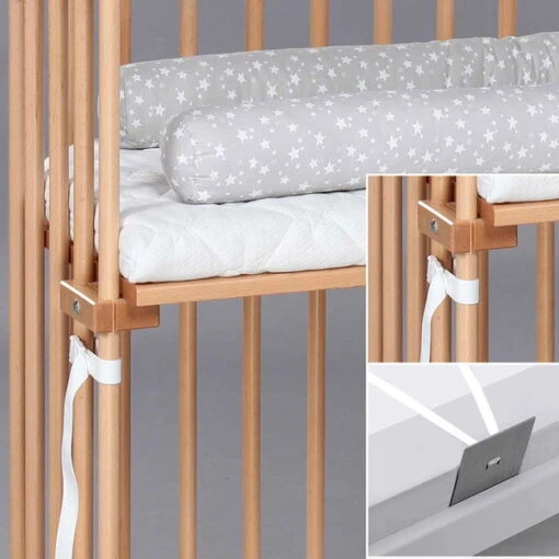 Babybay Boxspring XXL Beistellbett Natur Lackiert -Roba Verkäufe 2024 babybay boxspring xxl beistellbett natur lackiert 168101 005