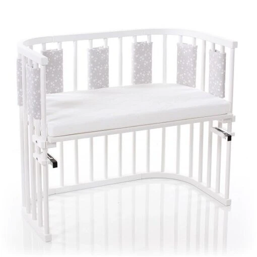 Babybay Nestchen Ultrafresh Piqué Für Maxi, Boxspring, Comfort Perlgrau, Mit Sternen Weiß -Roba Verkäufe 2024 babybay nestchen ultrafresh pique maxi boxspring midi perlgrau sterne weiss 160864 002