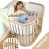 Babybay Maxi Beistellbett Natur Lackiert Stillbett - Zum Aktionspreis -Roba Verkäufe 2024 babybay 160101 maxi lackiert 1