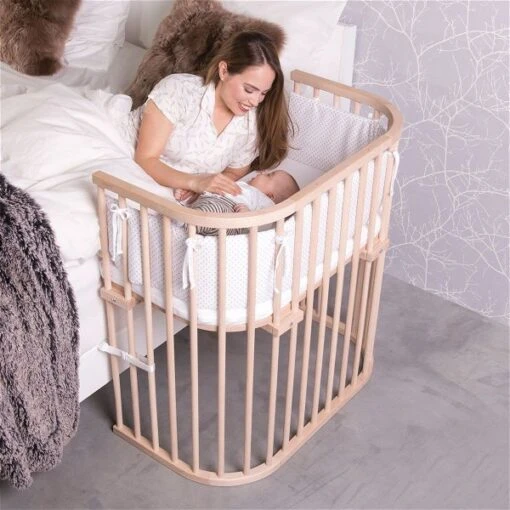 Babybay Boxspring Beistellbett Natur Unbehandelt, Stillbett -Roba Verkäufe 2024