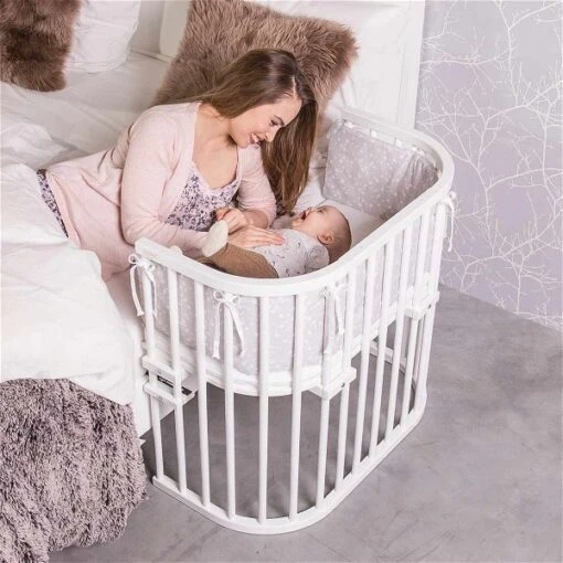 Babybay Original Weiß Lackiert Extra Belüftet Stillbett Beistellbett Zum Aktionspreis -Roba Verkäufe 2024 babybay original hauptbild 100112 001 2