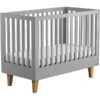 VOX Lounge Babybett 70x140 Grau/eiche -Roba Verkäufe 2024 bett 70x140 hellgrau