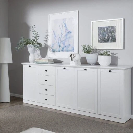 Trendteam Baxter Sideboard 195 Cm Weiß Dekor -Roba Verkäufe 2024 brandson baxter wo 1860 876 01 dynamisch 2